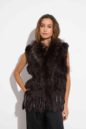 Chaleco piel colores